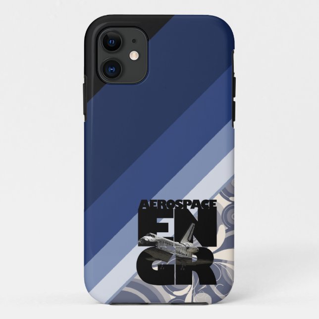 Funda De Case-Mate Para iPhone Caso abstracto del iPhone de la ingeniería (Reverso)