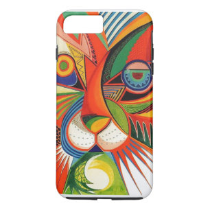 Funda Para iPhone 8 Plus/7 Plus Caso abstracto geométrico del iPhone 7 del arte d