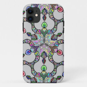 Funda Para iPhone 11 Caso abstracto psicodélico por Autismom