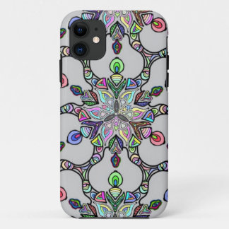 Funda Para iPhone 11 Caso abstracto psicodélico por Autismom