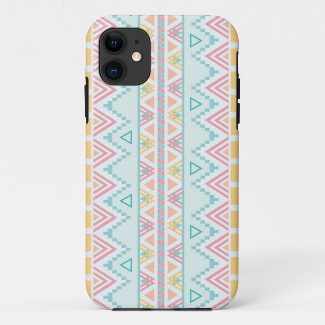 Funda De Case-Mate Para iPhone Caso azteca del modelo (Reverso)
