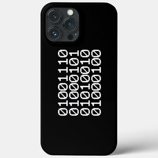 Funda De Case-Mate Para iPhone CASO BINARY NERD Funda-Mate para iPhone (Reverso )