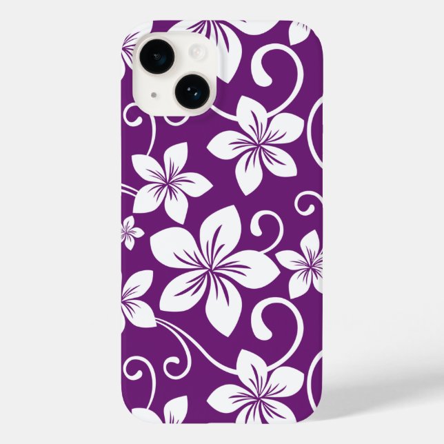 Funda De Case-Mate Para iPhone CASO BLUE HAWAII (PLUM) Funda-Mate para iPhone (Reverso )