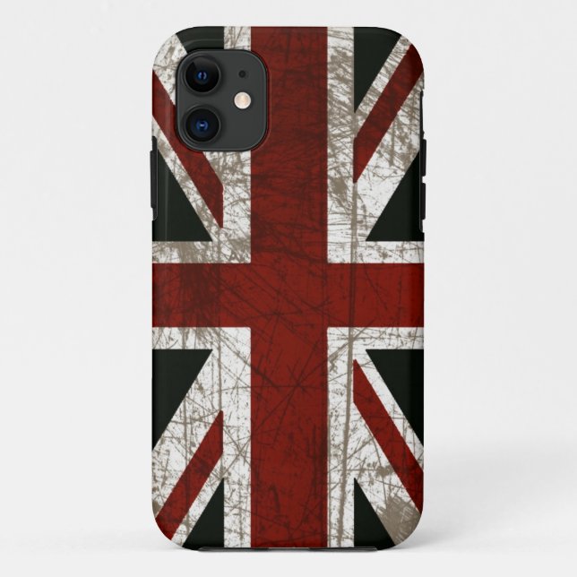 Funda De Case-Mate Para iPhone Caso británico del iPhone 5 de Union Jack (Reverso)