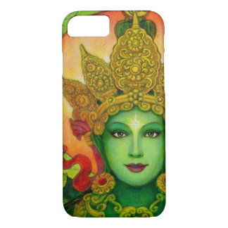 Funda Para iPhone 8/7 Caso budista del iPhone 7 de Tara del verde de la