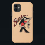 Funda Para iPhone 11 Caso caliente del iPhone del baile de la salsa<br><div class="desc">caja del teléfono de la danza de la salsa</div>