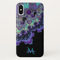Caso céltico místico del iPhone X del fractal de