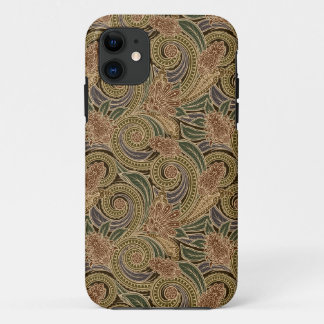title_seo2 Caso con clase del iPhone 5 de Paisley del vintage