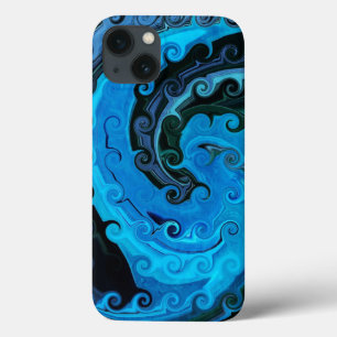 Funda Para iPhone 13 Caso de aire de Octopus Under the Sea Resumen de p
