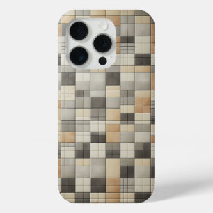 Funda Para iPhone 15 Pro Caso de baldosas mosaico geométricas modernas - De