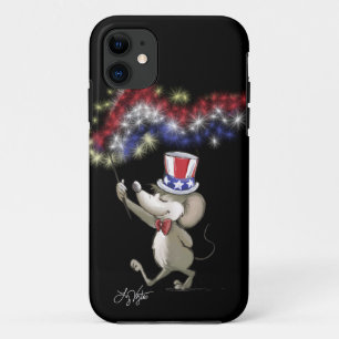 Funda Para iPhone 11 Caso de celebración de la feliz noche del 4 de jul