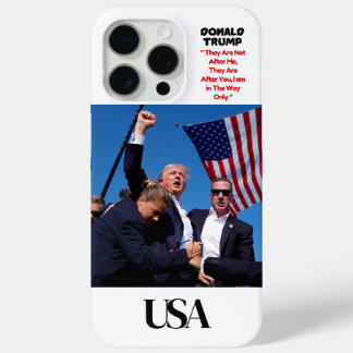 Funda Para iPhone 15 Pro Max Caso de Donald Trump