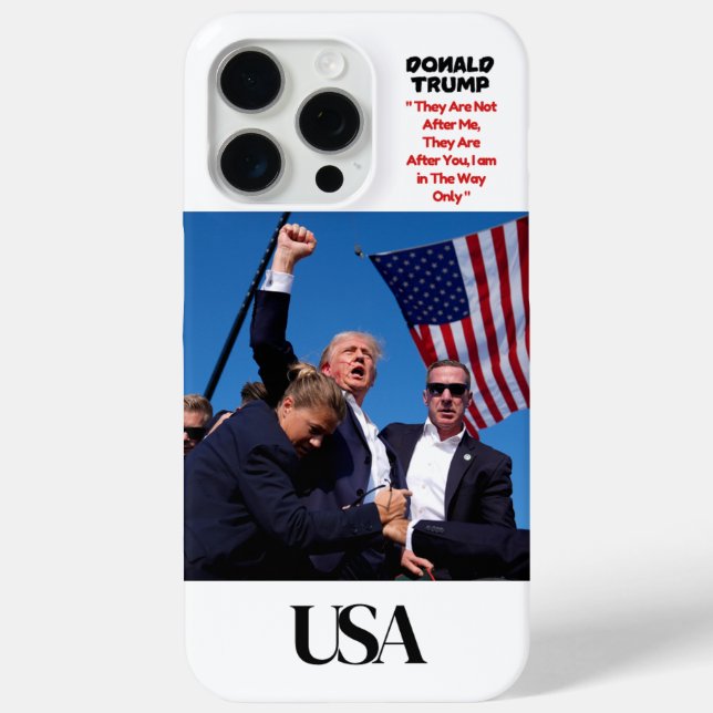 Funda De Case-Mate Para iPhone Caso de Donald Trump (Reverso )