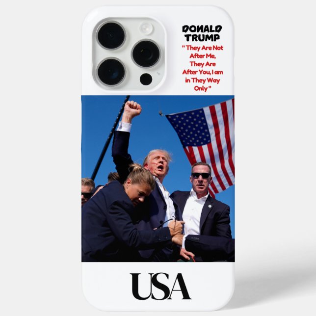 Funda De Case-Mate Para iPhone Caso de Donald Trump (Reverso )