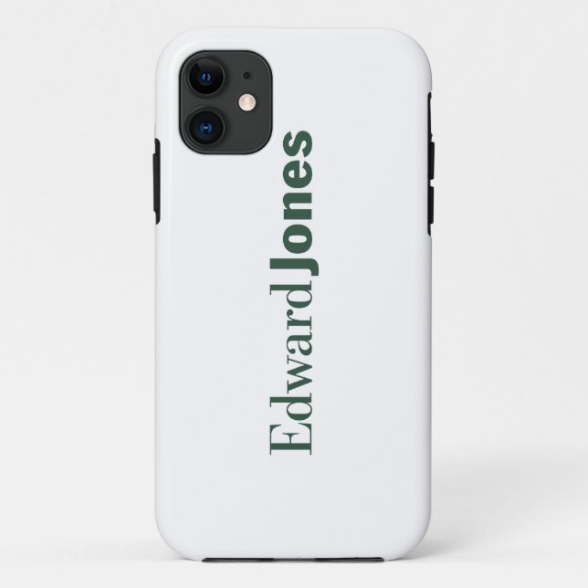 Funda De Case-Mate Para iPhone Caso de EdwardJones (Reverso)