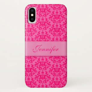 Funda Para iPhone X Caso de encargo del iphone de las rosas fuertes