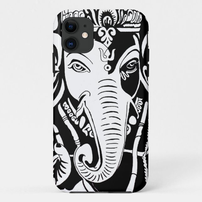 Funda De Case-Mate Para iPhone Caso de Ganesha IPhone 5 (Reverso)