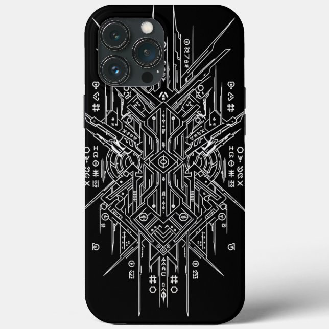 Funda De Case-Mate Para iPhone Caso de Hackeo (Reverso )