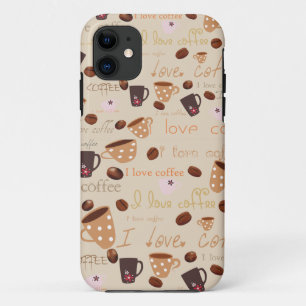Funda Para iPhone 11 Caso de Iphone 5 "amo el café "