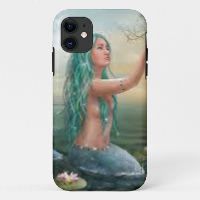 Funda De Case-Mate Para iPhone Caso de Iphone 5 de la sirena (Reverso)