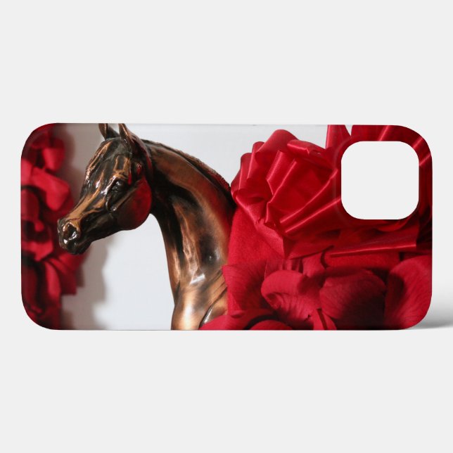 Funda De Case-Mate Para iPhone Caso de Iphone de Campeón Árabe y Rosas (Reverso (Horizontal))