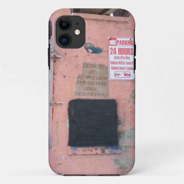 Funda De Case-Mate Para iPhone Caso de iphone de Cita de Graffiti (Reverso)