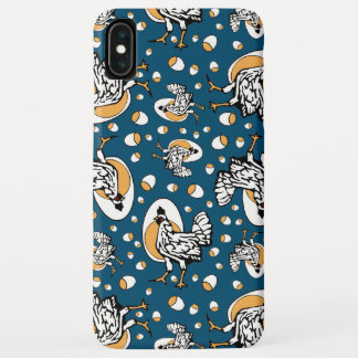 Funda Para iPhone XS Max Caso de iphone Retro Chickens