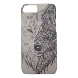 Funda Para iPhone 8/7 Caso de IPhone X del lobo