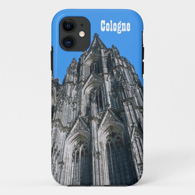 Funda De Case-Mate Para iPhone Caso de la Catedral de Colonia (Reverso)