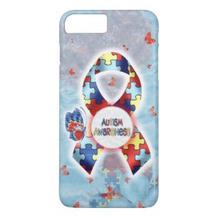 Funda Para iPhone 8 Plus/7 Plus Caso de la conciencia del autismo