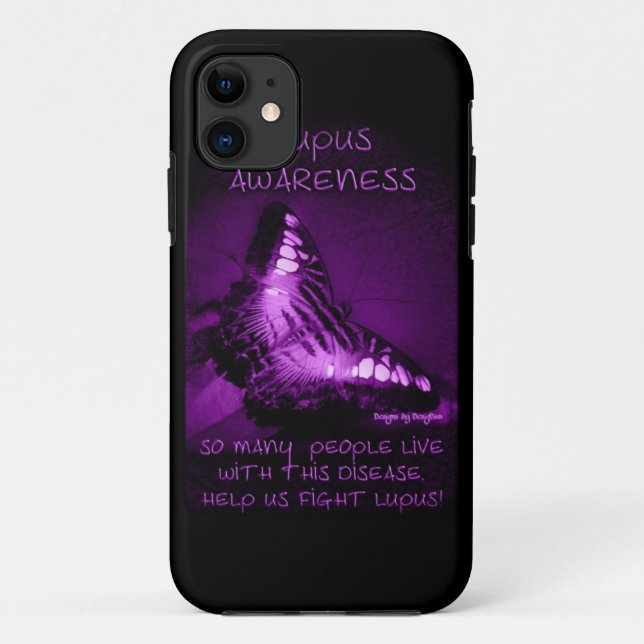 Funda De Case-Mate Para iPhone Caso de la conciencia iPhone5 del lupus (Reverso)