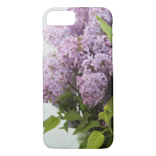 Funda De Case-Mate Para iPhone Caso de la lila de la primavera (Reverso)