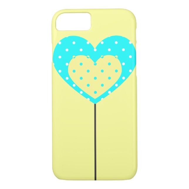 FUNDA DE Case-Mate PARA iPhone CASO DE LEMON LOLLIPOP HEART PHONE (Reverso)