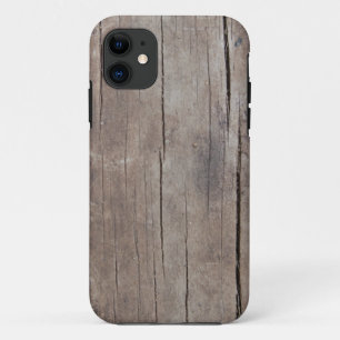 Funda Para iPhone 11 Caso de madera agrietado
