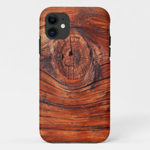 title_seo2 Caso de madera del iPhone 5 de la textura del nodo