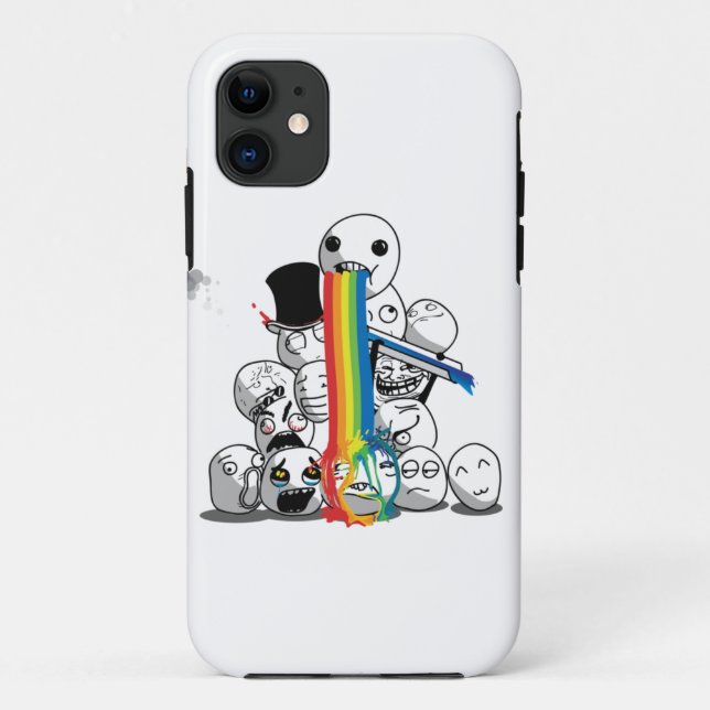 Funda De Case-Mate Para iPhone Caso de Meme (Reverso)