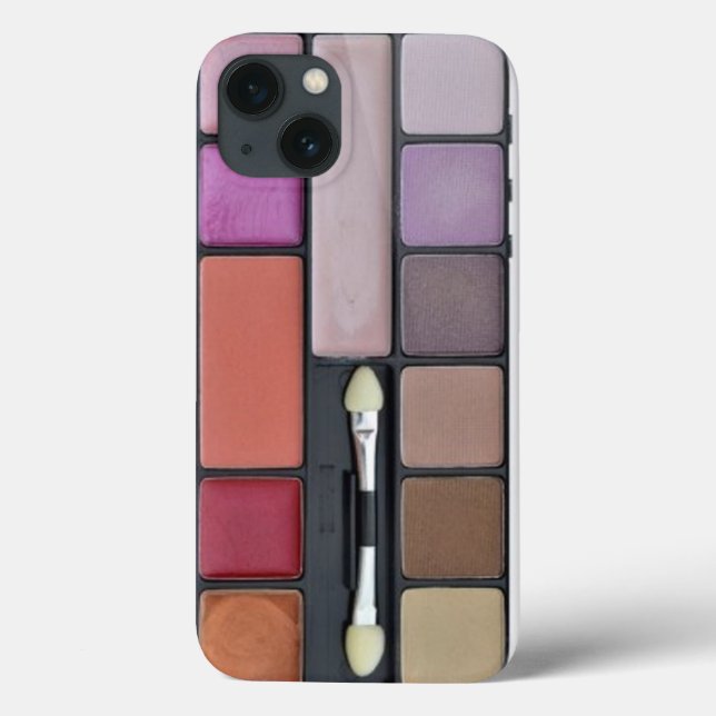 Funda De Case-Mate Para iPhone Caso de moda determinado del maquillaje (Reverso)