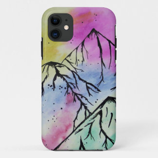 Funda Para iPhone 11 Caso de teléfono de arte de montaña