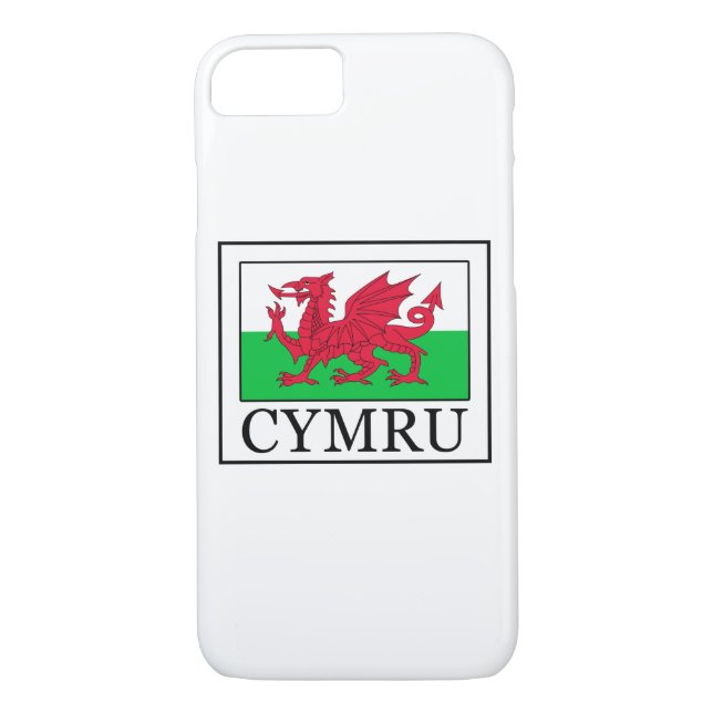 Funda De Case-Mate Para iPhone Caso de teléfono de Cymru (Reverso)