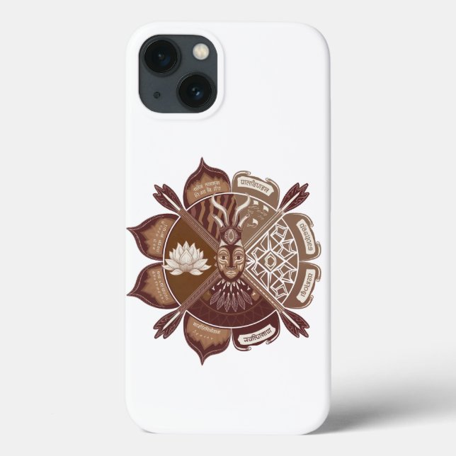 Funda De Case-Mate Para iPhone Caso de teléfono de unidad multicultural - Fusión  (Reverso)