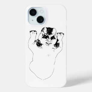 Funda Para iPhone 15 Caso de vacaciones relajado de Bulldog