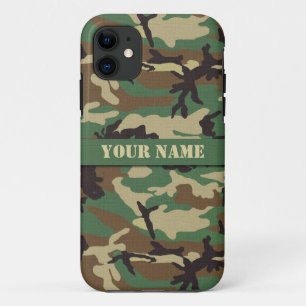 Funda Para iPhone 11 Caso de Xtreme del iPhone 5 de Camo del ejército