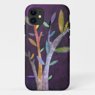 Funda Para iPhone 11 Caso del árbol violeta