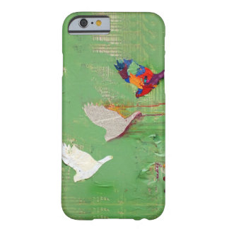 Funda Barely There Para iPhone 6 Caso del arte abstracto de la renovación