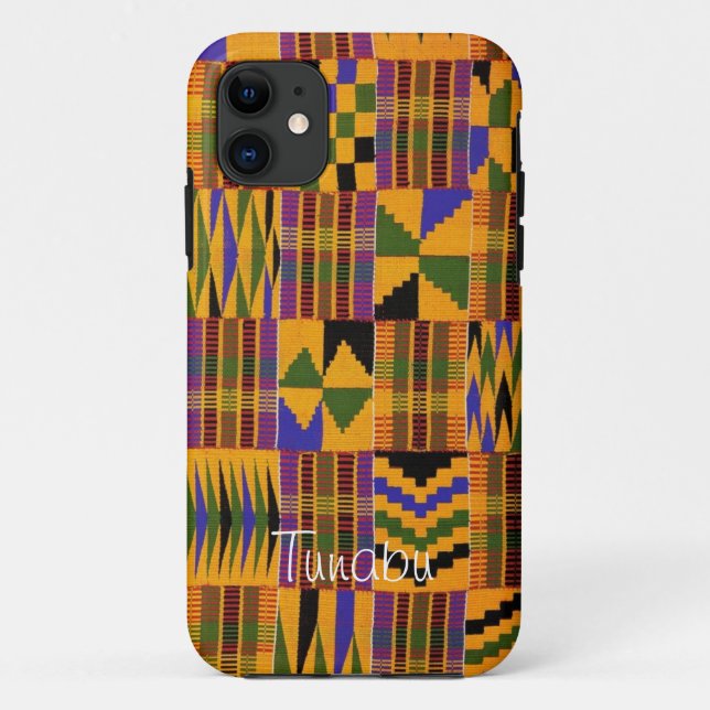 Funda De Case-Mate Para iPhone Caso del iPad del paño de Kente (Reverso)