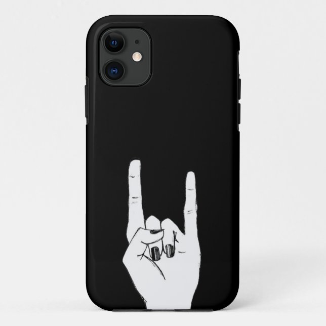 Funda De Case-Mate Para iPhone Caso del iPhone 4 de los cuernos (Reverso)