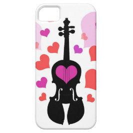 Funda Para iPhone 11 Caso del iPhone 5/5S del amor del violín