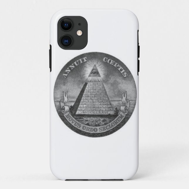 Funda De Case-Mate Para iPhone caso del iphone 5/5s del illuminati (Reverso)