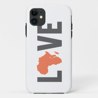 Funda Para iPhone 11 Caso del iPhone 5 de África del amor