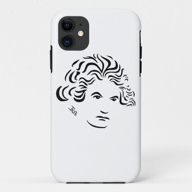 Funda De Case-Mate Para iPhone Caso del iPhone 5 de Beethoven (Reverso)